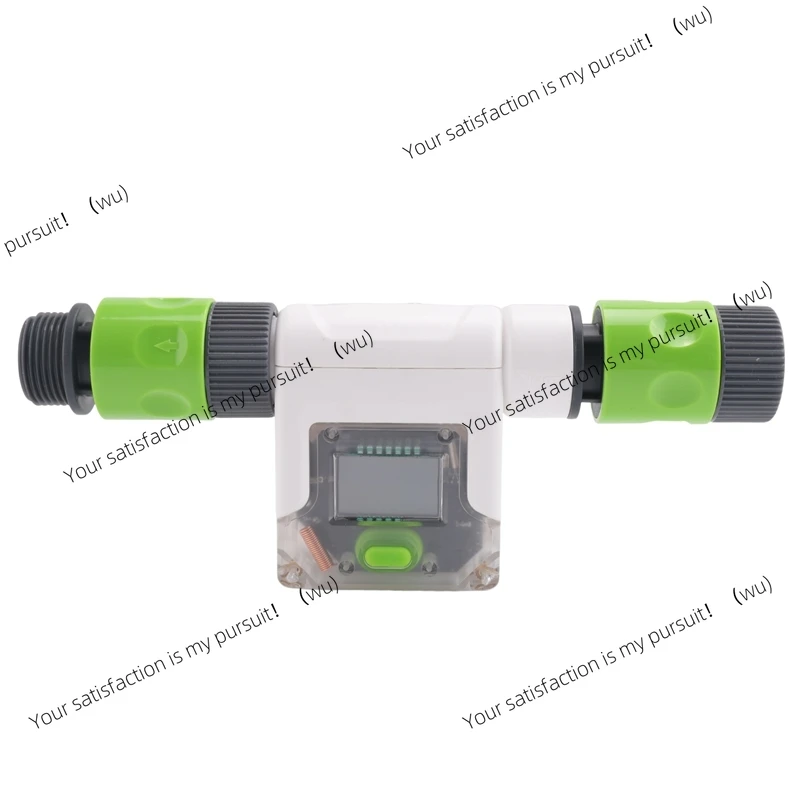 

ZOCI-Wifi Water Flow Meter For Garden Hose Smart Water Meter With 4 Flow Modes Real-Time Flow Tracking Easy Reading