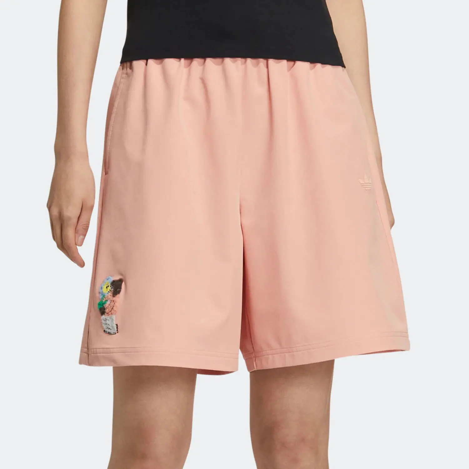 

Adidas оригинальные клеверные летние новые женские спортивные трикотажные шорты HR3478