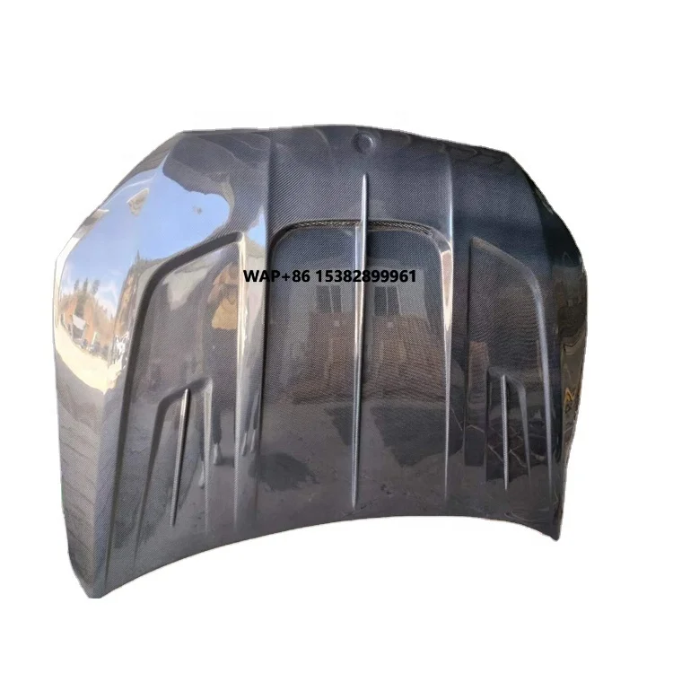 

Car Hood Modified LD Style Carbon Fiber Front Rear Lip Rear Spoiler Hood for GLE Series GLE63 Sport Edition