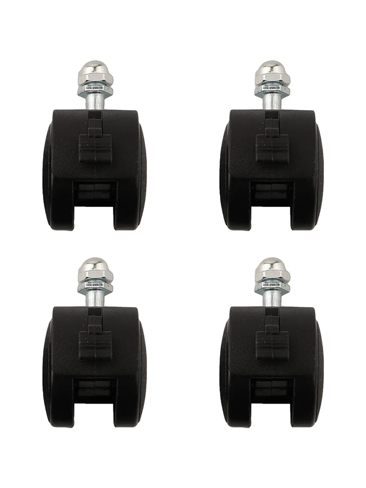 4pcs Casters Omni-directional Wheel Casters For Midea Electric Oil Heater DIY Shelf Roller Home Hardware Parts