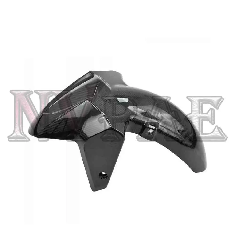 For Kymco Rowing Xciting S400 Motorcycle Carbon Fiber Front Fender Mudguard Front Wheel Mud Protection Multiple Colors
