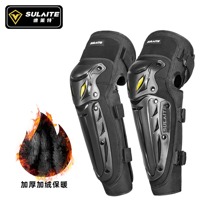 Winter Warm Knee Pads Motorcycle Riding Leg Pads Elbow Pads Thickened Windshield off-Road Protective Gear Equipment