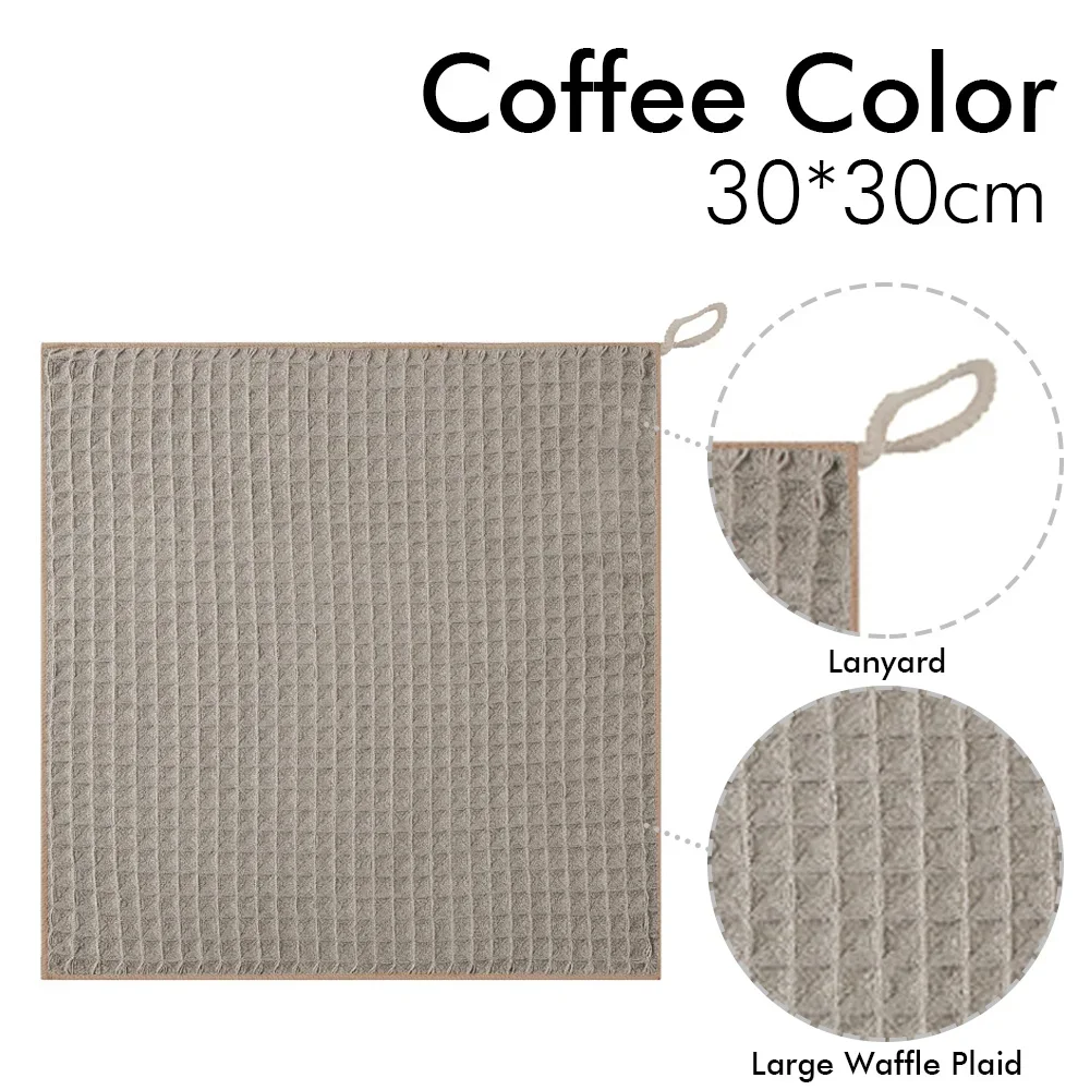 Superabsorberende Barista Bar Handdoek Koffiezetapparaat Speciale Vod Geen Pluisjes Vierkante Handdoek Reinigingsdoekje Koffiemachine Reinigingsdoekje