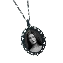 Wednesday PendantCatherine Zeta-Jones as Morticia Addams Gothic Pendant Gothic Necklace Gothic Jewelry Gothic Valentines Gif