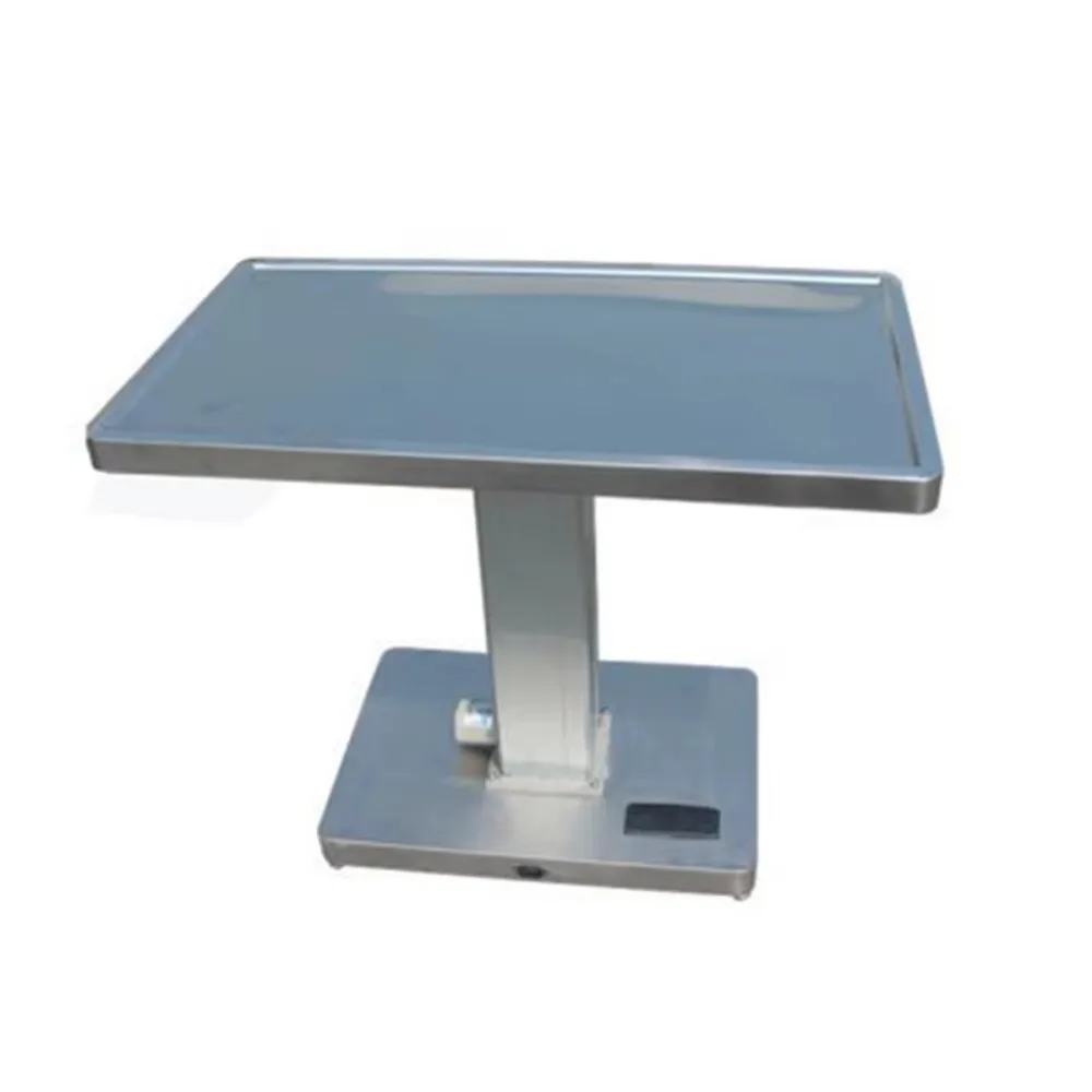 EURVET Veterinary Equipment features a newly designed heavy-duty base with a 304 stainless steel veterinary diagnostic table