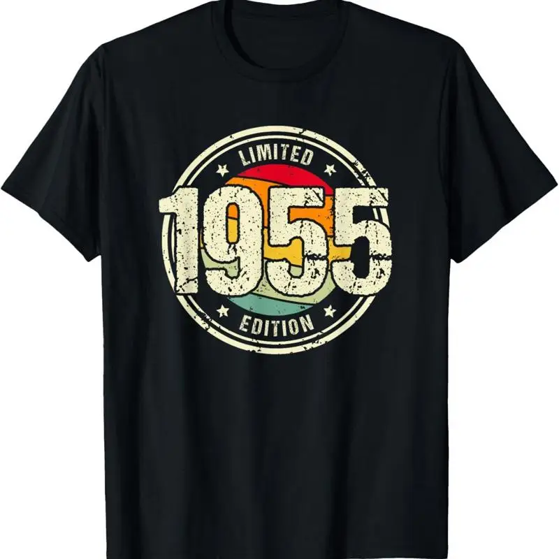 

Retro 70 Year Old Vintage 1955 Limited Edition 70Th Birthday T Shirt