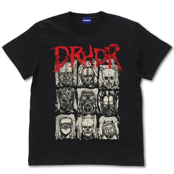 

Dorohedoro Heads T-shirt Medium COSPA AmiAmi DRHDR High End Men's Clothing Men Gift High End Men's Clothing T-Shirt Female