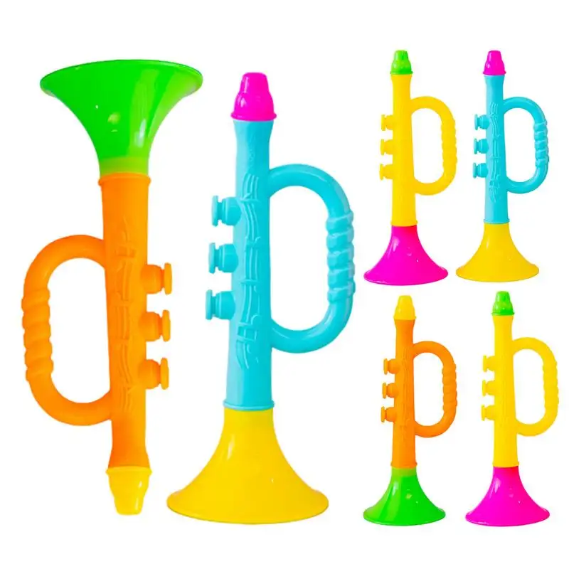 Trumpet For Kids Musical Toys For Kids Creative Bright Color Musical Educational Toys For Boys And Girls Party Favor Pretend Pla