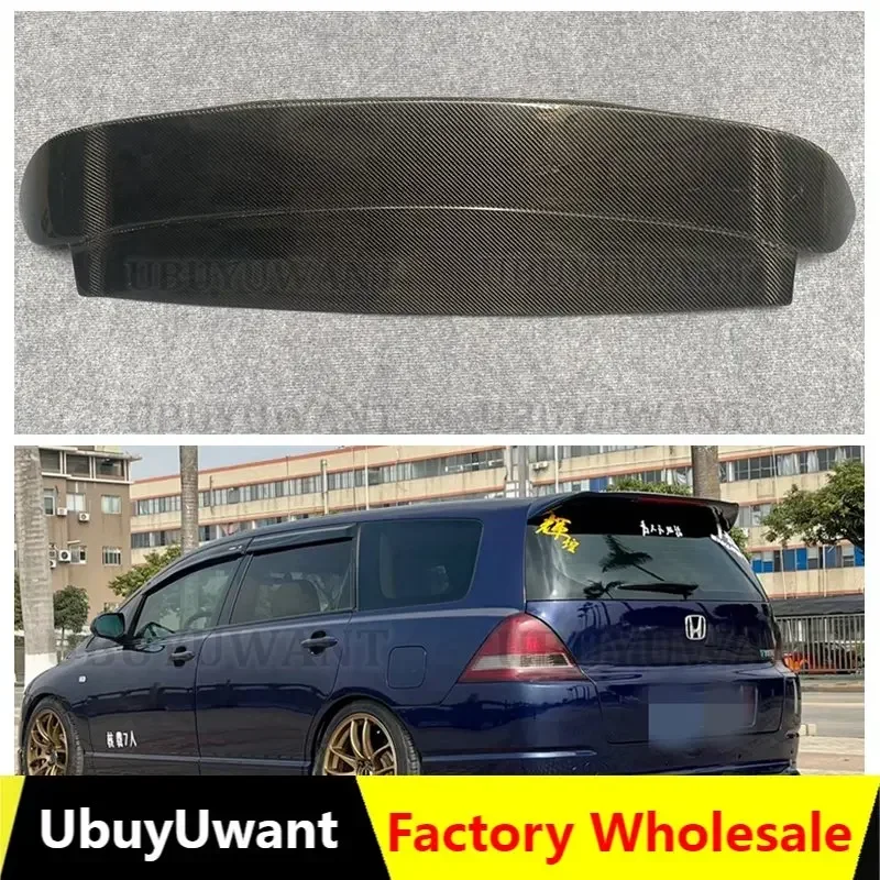 For RB1 Carbon Spoiler 2005 2006 2007 2008-2009 For Honda Odyssey RB1 Real Carbon Fiber/FRP Car Rear Wing Color Rear Spoiler