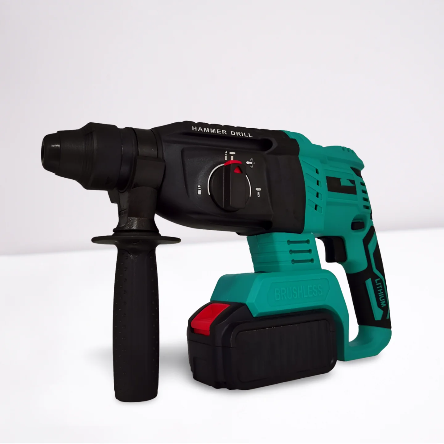 Taladro de impacto inalámbrico sin escobillas recargable de 220v, taladros de Martillo Eléctrico portátiles, funciona con batería de grado Industrial, otras taladros