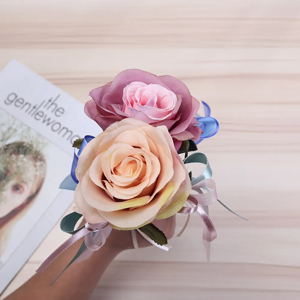 

1Set Ballpoint Pens Simulated Flower Design Smooth Writing Creative Wedding Party Banquet Decorative Signature Pen