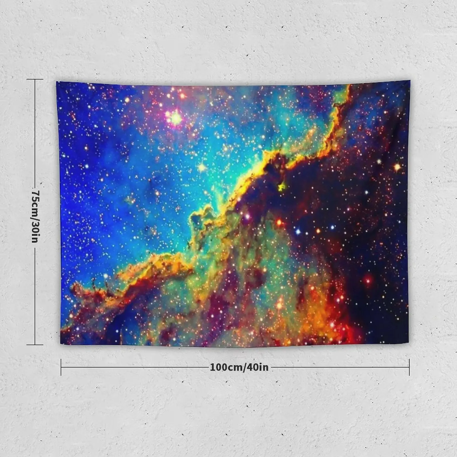 New Pillars of Creation Tapestry Art Mural Aesthetic Room Decorations