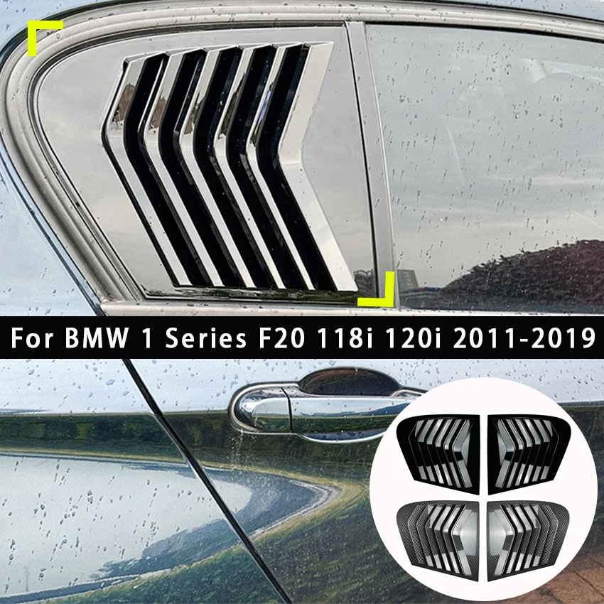 

Для BMW 1 серии F20 118i 120i 2011-2019 автомобильная задняя жалюзи, оконная крышка, боковая накладка, наклейка, вентиляционный совок, автомобильные аксессуары