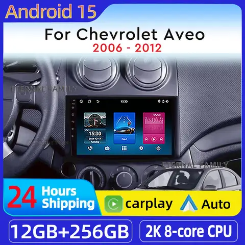 Android car radio For Chevrolet Aveo 2006 - 2012 Head Unit Multimedia Car GPS Video Autoradio Navigation Stereo Radio 5G DVD BT