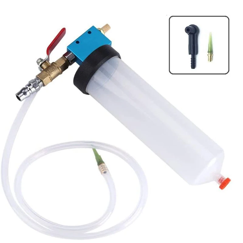 Auto Brake Fluid Extractor Power Steering Oil Change Replacement Tool Brake Clutch Fluid Drained Bleeder Tool Equipment Kit Car