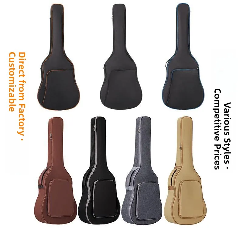 Thickened Cotton Guitar Backpack Instrument Case Banjo Bag Acoustic  Bass Guitar Bag Mandolin Bag Music Instrument Pouch