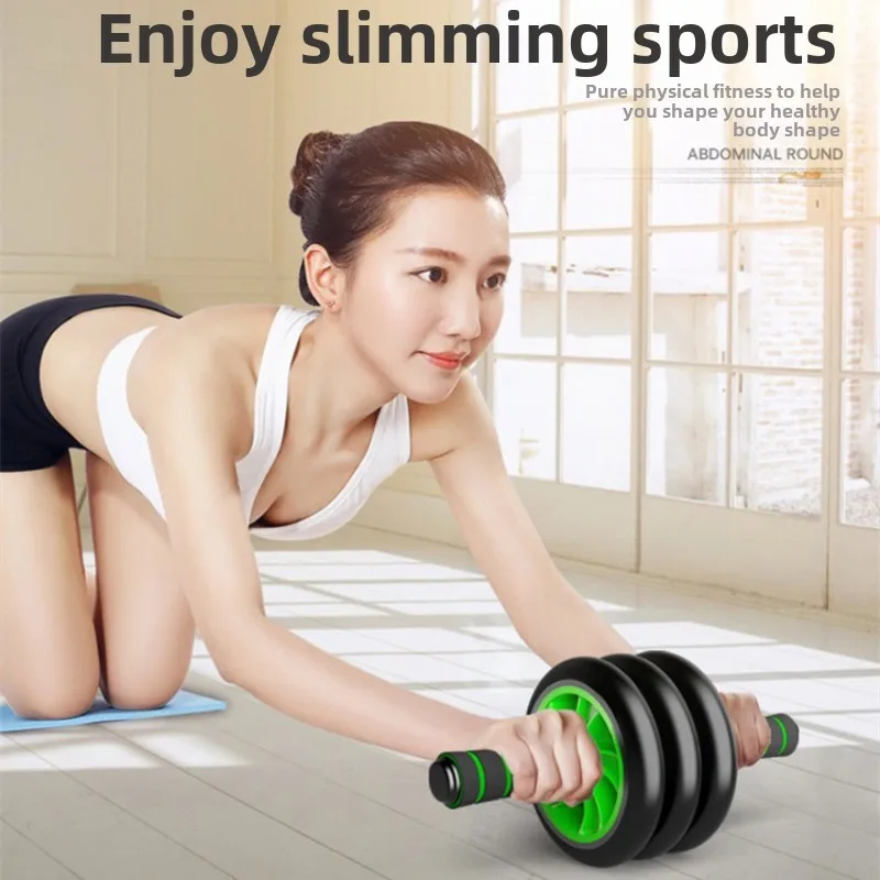 Wheel Healthy Abdomen Fitness Wheel Home Exercise Abs Roller Equipment Thin Stomach Rebound Abs Wheel