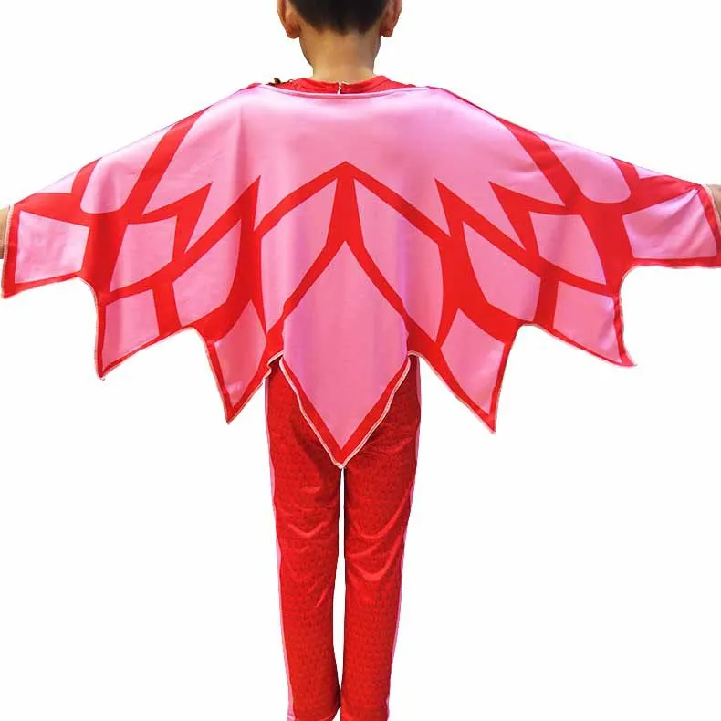 Child Gekko Owlette catboy Jumpsuits Pajamas Cosplay Costume with Mask Birthday Party Dress Blue Red Green halloween Costumes
