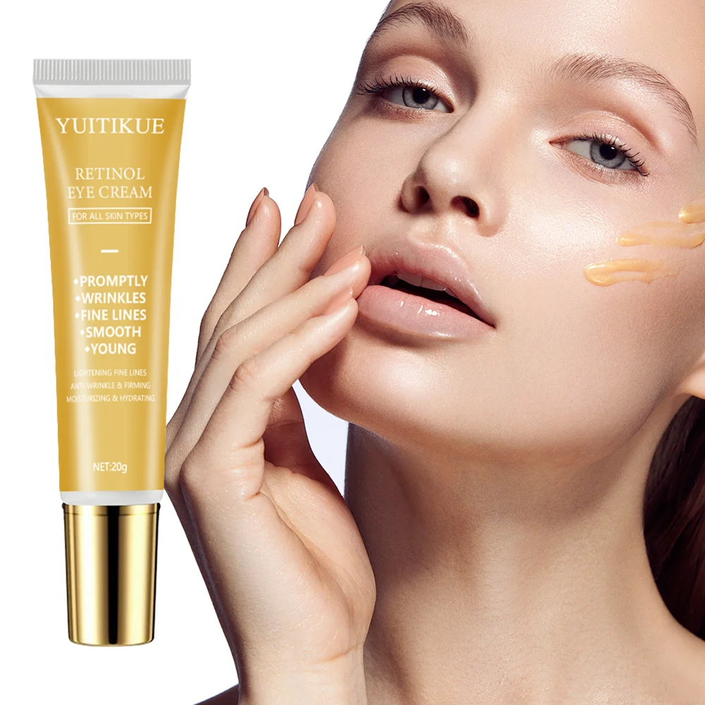 Retinol Eye Cream 20g All Skin Types Anti Wrinkle Dark Circle Puffiness Firm Hydrating Anti-Aging Eye Care