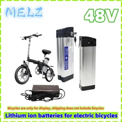 Air Express 48V 20ah 30ah 40ah 50ah Silver Fish 48V Lithium Battery, Aluminum Case Anti Theft Lock Comes with Charger as a Gift