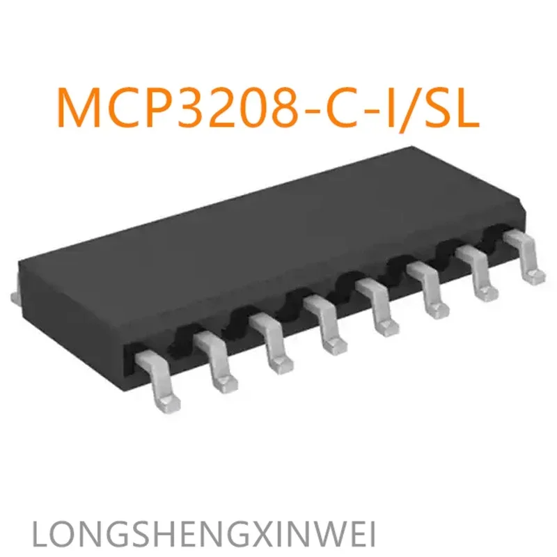 1PCS MCP3208-C-I/SL MCP3208 12-bit ADC ADC Patch SOP-16