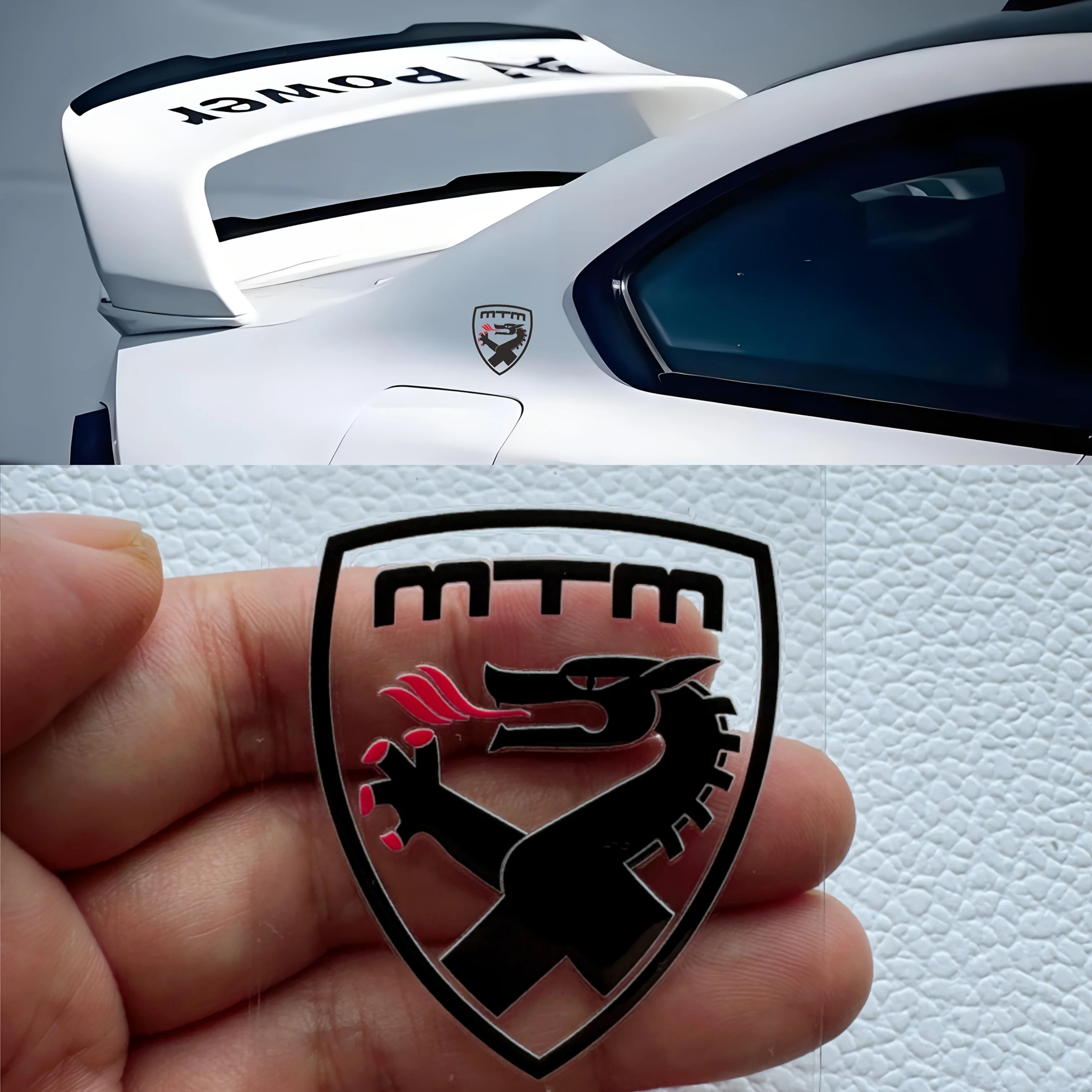 

Emblèmes et décorations pour Audi autocollants MTM pour voiture - A3, A4, A5, A6, A7, A8, Q3, Q5, Q7, Q8 Sline RS