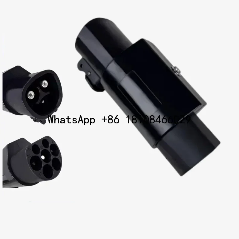 Custom AC 250V 16A Adapter for Tesla to Gbt Portable EV Car Charger Parts & Accessories New Energy Vehicle Charging Connector