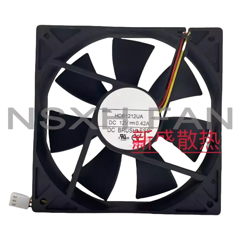 

Brand New HDB1212UA 12V 0.42A 12025 12CM Fully Waterproof Inverter Fan