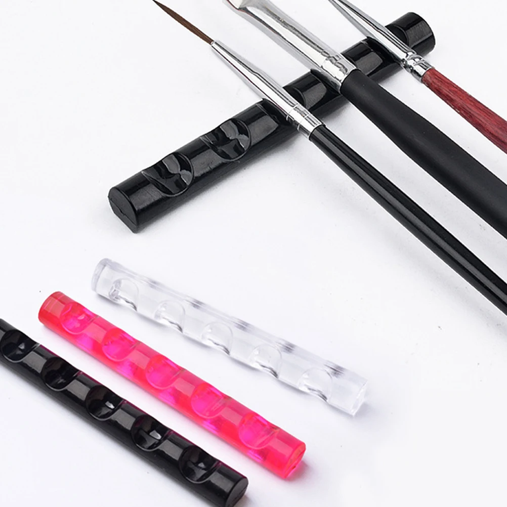 

Nail Polish Pen Holder Tools for Art Penholder Manicure Stand Plastic Brushes