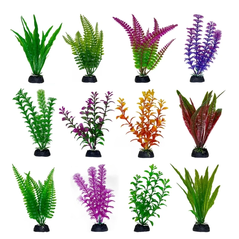 F92B Thủy cung trang trí cỏ nhân tạo cho nhà máy nước nhân tạo cá