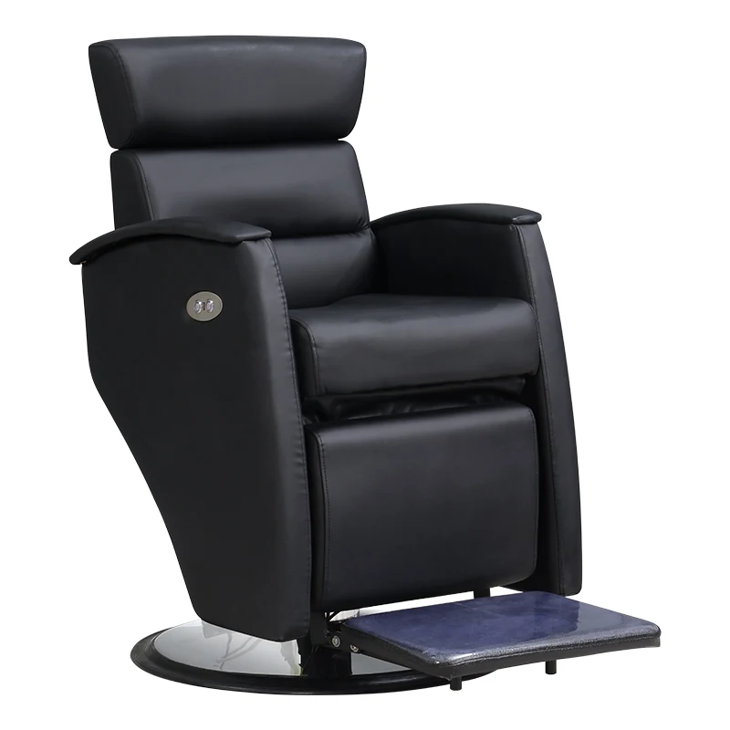 Electric hair chair, hair exclusive foldable hair exclusive hair care chair, men's oil head large chair,