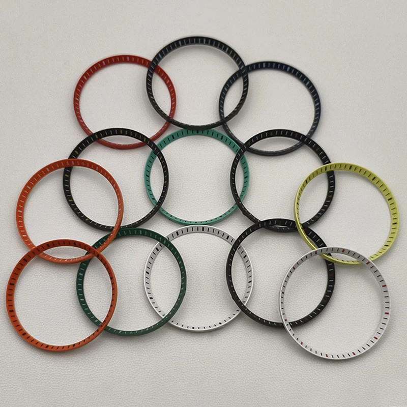 

Mod Watch Chapter Rings Fit SKX007 SKX009 SRPD Watch Case 30.5mm Plastic Inner Ring NH35 NH36 Movement Men's Watch Refit Parts