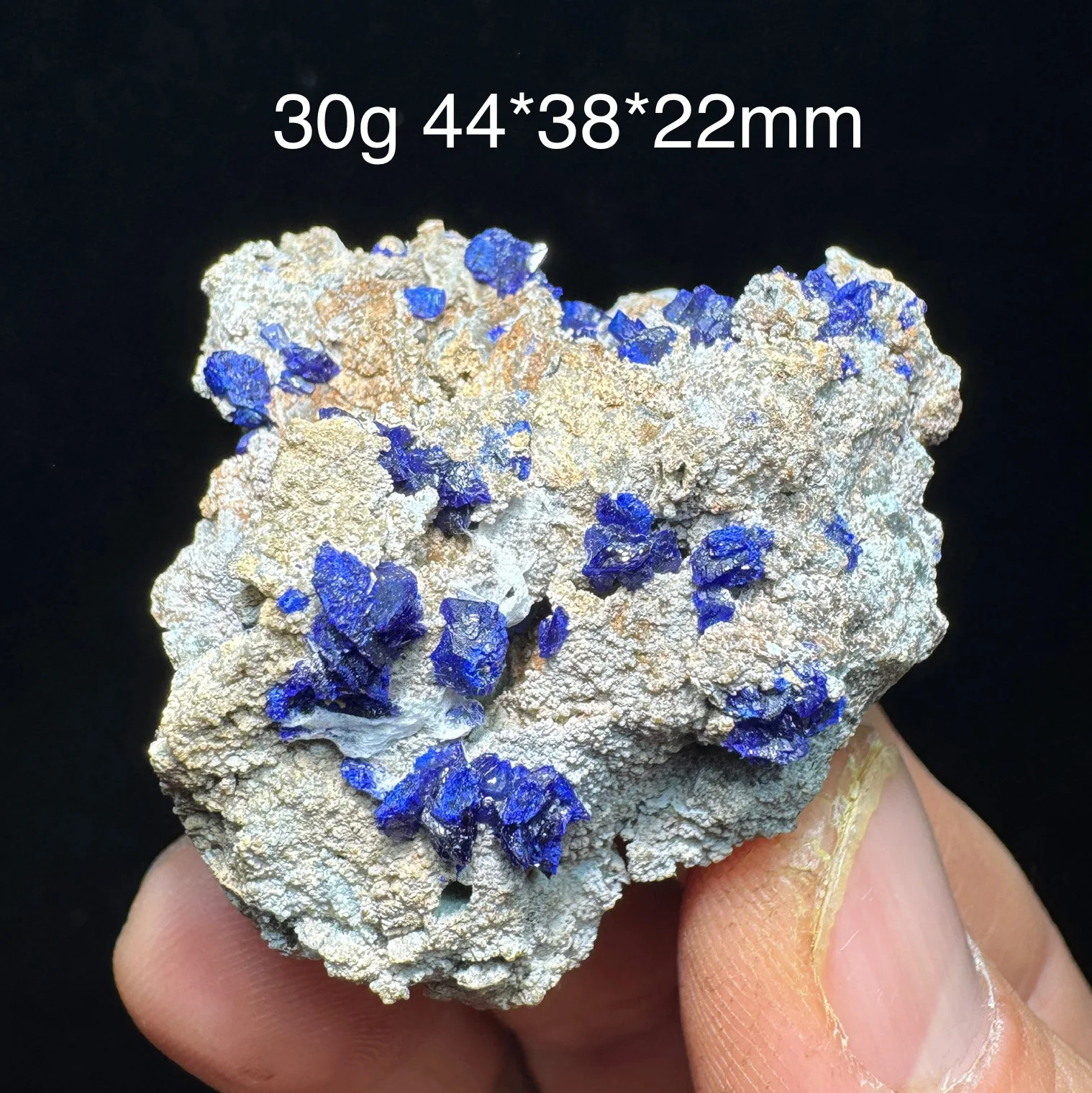 Natural GuiZhou Azurite Mineral Specimen Crystal Quartz Healing Stone Home Decor