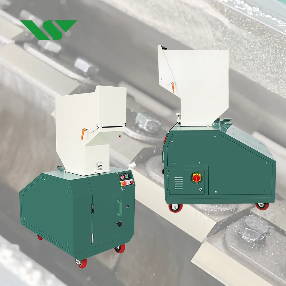 

Low Noise Plastic Crusher Machine Factory Plastic PP PE PVC HDPE Recycling Grinding Mill Plastic Pipe Cutting Crusher Machine