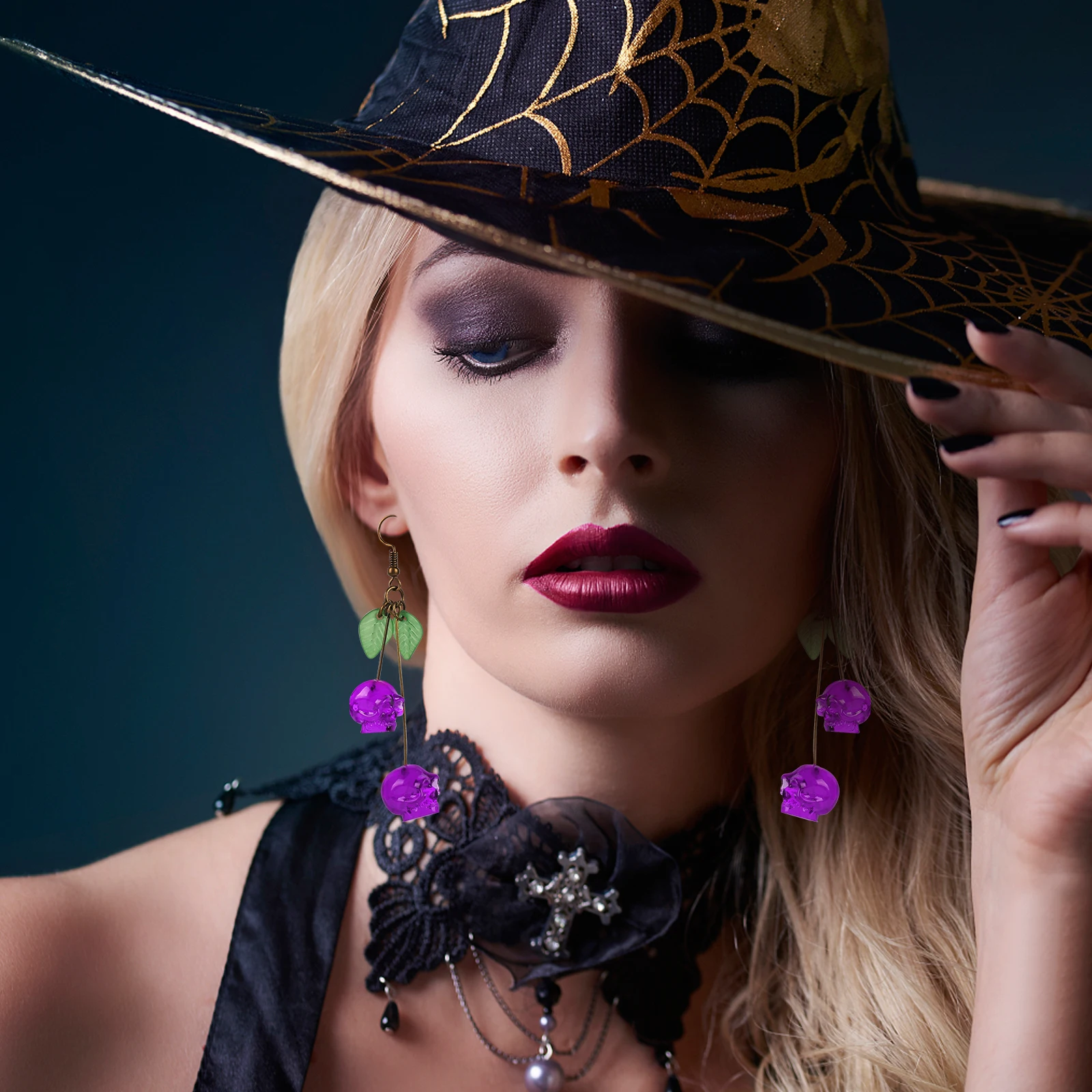 Skull Cherry - Rote Totenkopf- – Quirky Vintage Fashion Bewertung und Preis