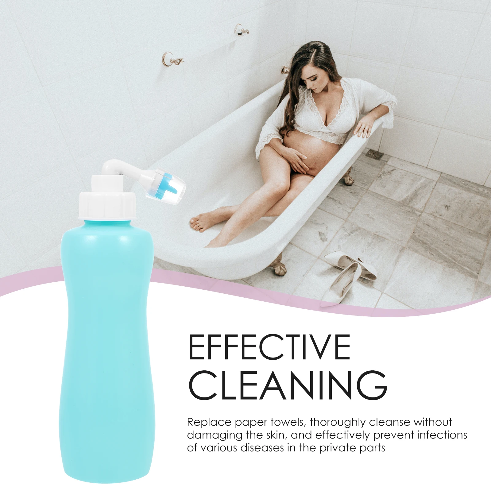 

Portable Bidet Body Tool ABS Safe Material Women Pregnant Health Care Travel Cleaning Supplies