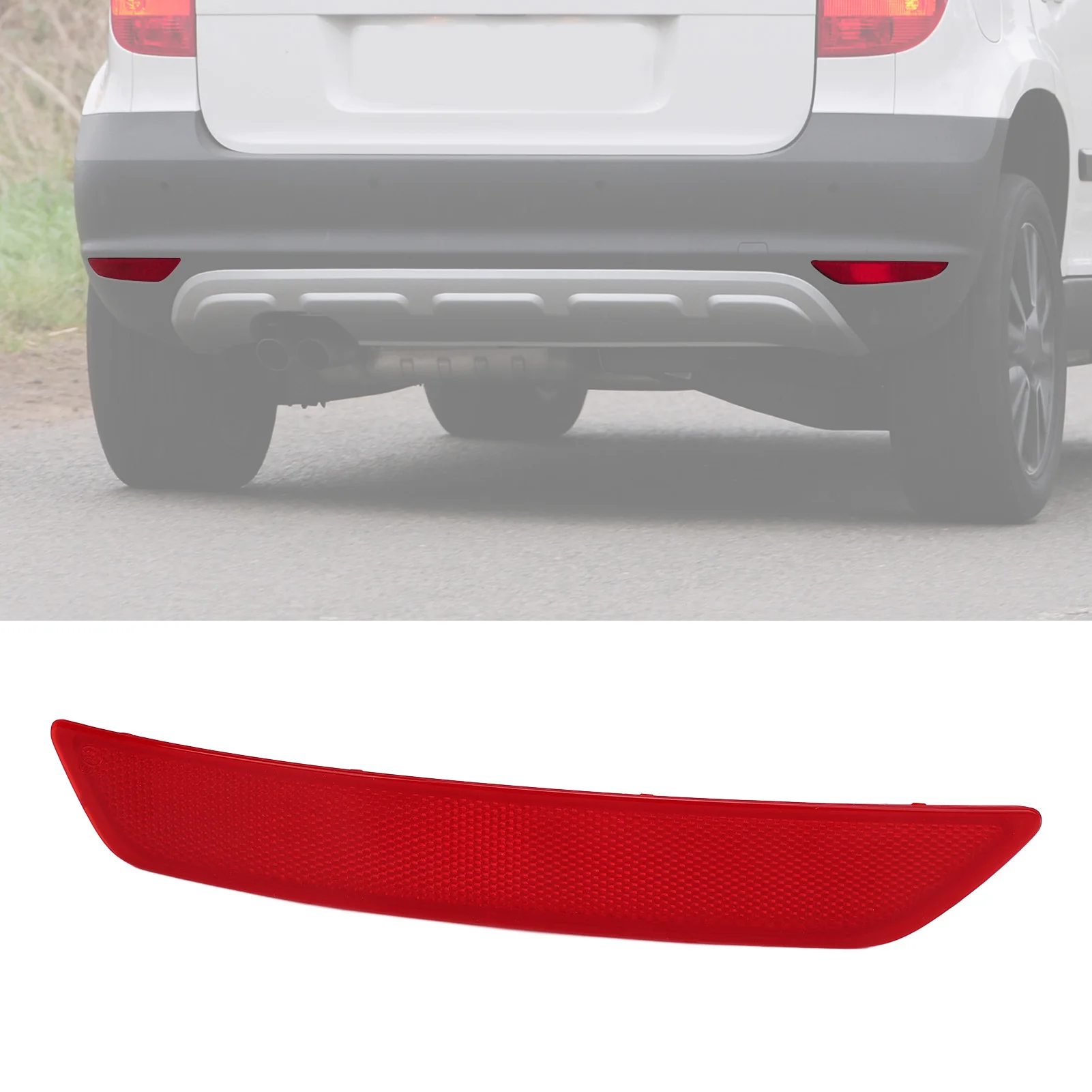 

High-Strength Rear Bumper Reflector Strip for Enhanced Safety & Stylish Look