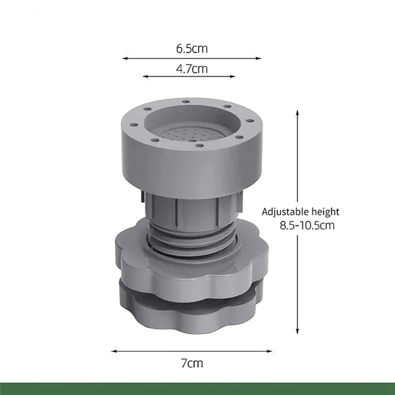 AB43-8 шт. антивибрационные подушечки для поддержки стиральной машины, амортизирующие и шумопоглощающие подушечки для сушильной машины, противоскользящие подставки для стиральной машины