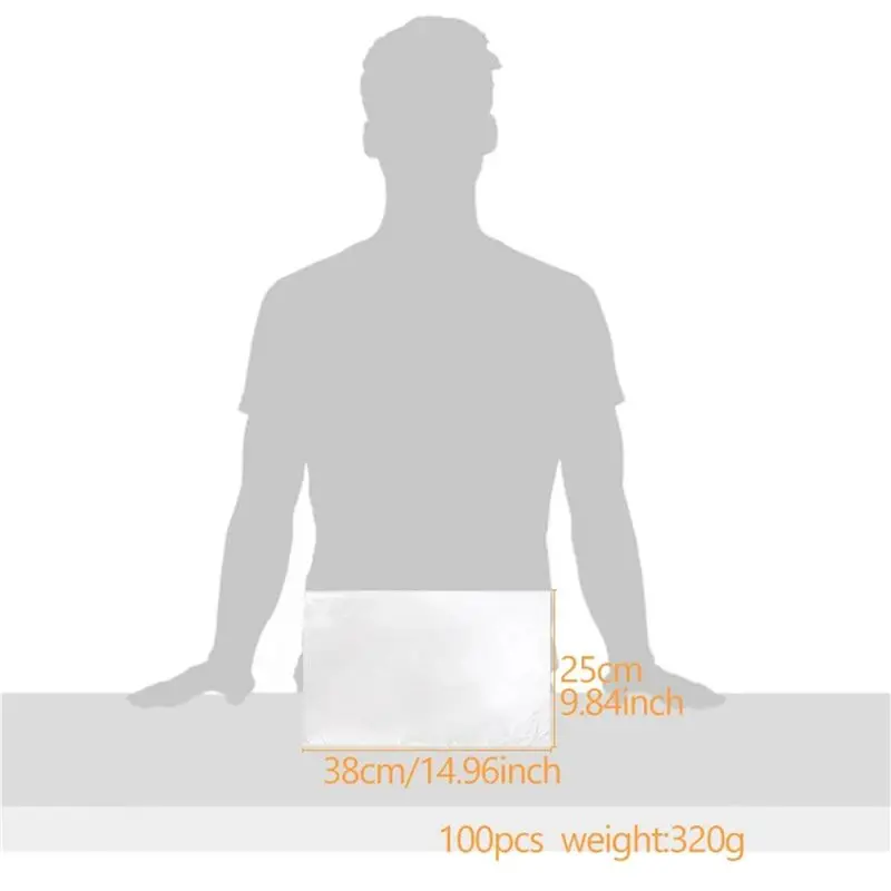 LLCS-200Pcs Resistance Nylon-Blend Slow Cooker Liner Roasting Turkey Bag For Cooking Medium Size Oven Bag Baking
