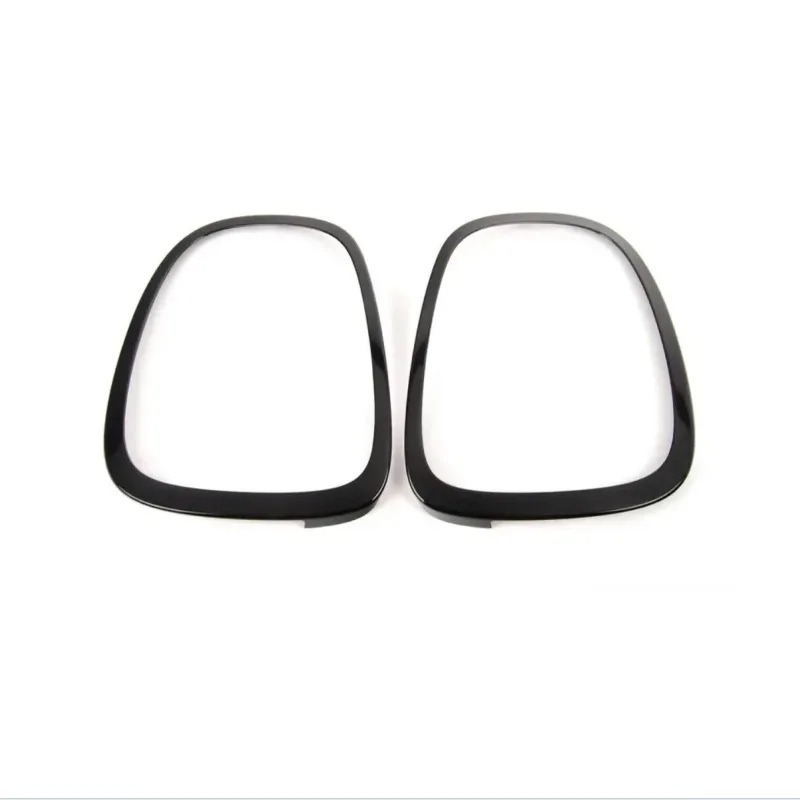 Headlight Bezel Trim Cover For Mini F55 F56 F57 Tail Light Frame Black 51712285495 51137449209 Front Bumper Light Ring Strip