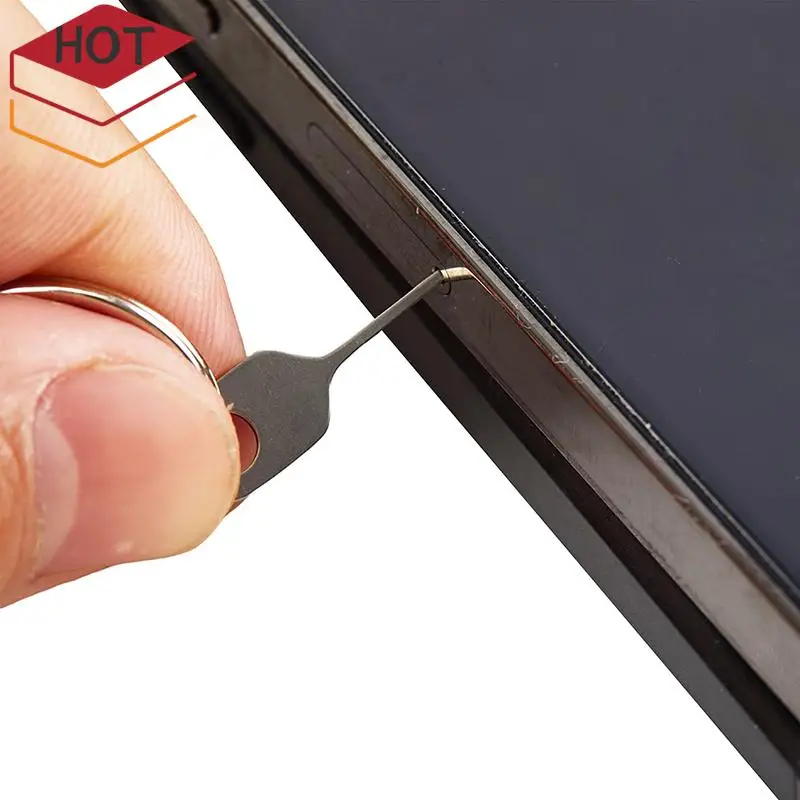 5pcs/Set SIM Card Eject Pin Key Tool Needle SIM Card Tray Holder Eject Pin for Mobile Phone Key Tool Card Pin Needle