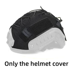 Funda de casco táctico elástica con camuflaje