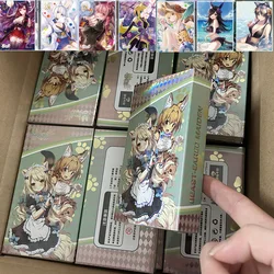 Dea storia Trendy Coffee Card Beast Ear Girl Cards Girls costume da bagno Bikini Cute TCG CCG Booster Box Doujin Toy And hobby Gift