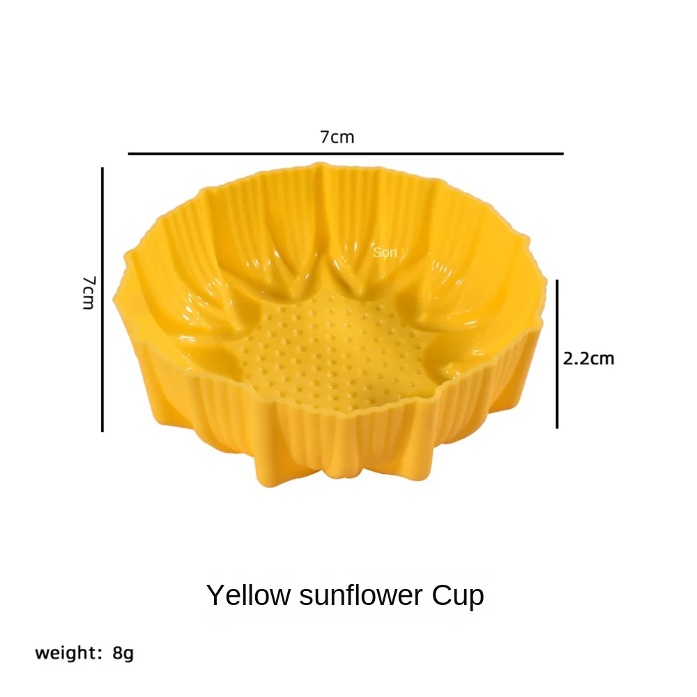 Moule à gâteau en silicone de qualité alimentaire, outils de cuisson, moule à tarte aux œufs, matériau facile à nettoyer, taille modérée, facile à manipuler