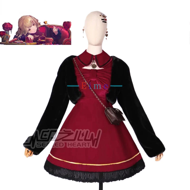 

《Custom Size》AZUSAWA KOHANE Cosplay Costume Game Project Sekai Cosplay Fancy Party Dress Suit Halloween Carnival