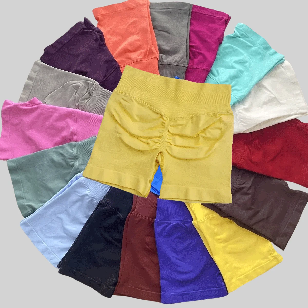 

Gym Running Shorts Scrunch Butt Shorts Women Biker Cycling Shorts Seamless Leggings Sexy Athletic Yoga Shorts