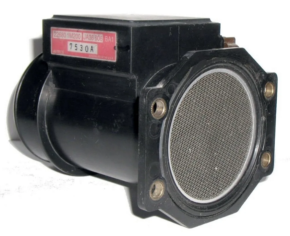 

Оригинальный массовый расходомер воздуха для Nissan L1.6l 200sx 1995-1998 Sentra 1995-1999 Tsuru 1994-2008, датчик массового расхода воздуха 22680-1m200