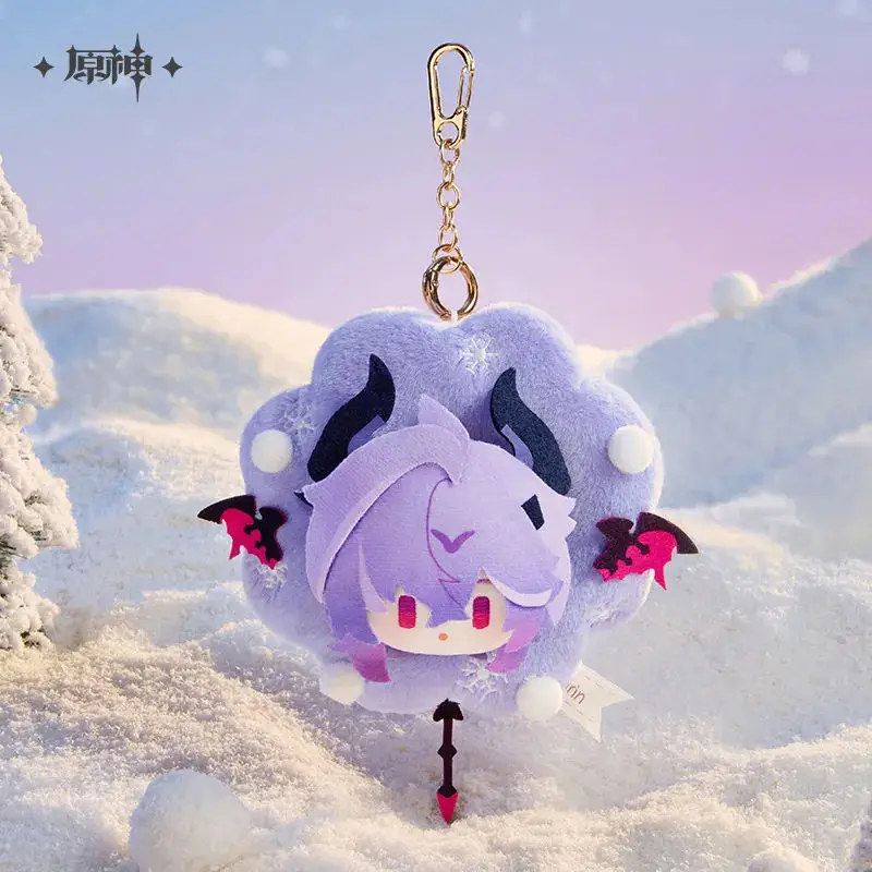 [Genuine] MiHoYo Game Genshin Impact Tartaglia Kaedehara Durin Lohen Pendant Anime Keychain Desktop Ornament Cosplay Xmas Gifts 4