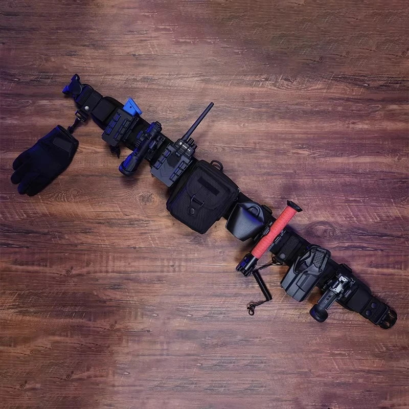 Tactical Flashlight Mechanical Baton Quick-release Sleeve Plastic Steel Side-opening with Lock Quick-release Sleeve