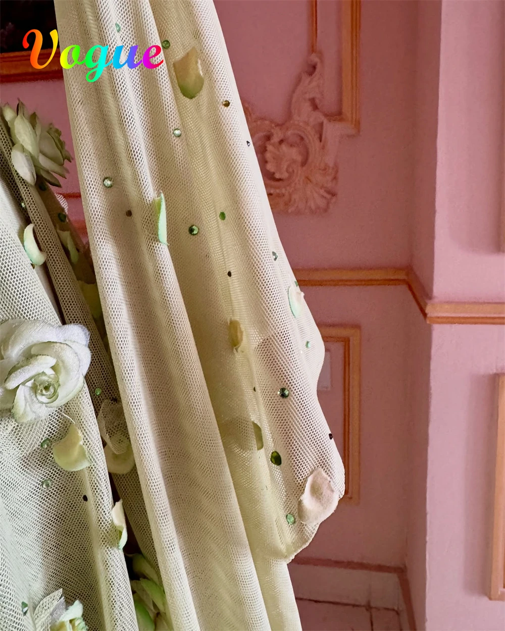 Robe de soirée en mousseline de soie verte, personnalisée, manches longues, exquise, Scoop, robe de soirée, pour occasions spéciales